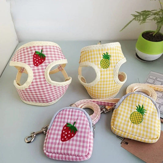 PlaidWalk – Ensemble harnais et laisse pour Chien